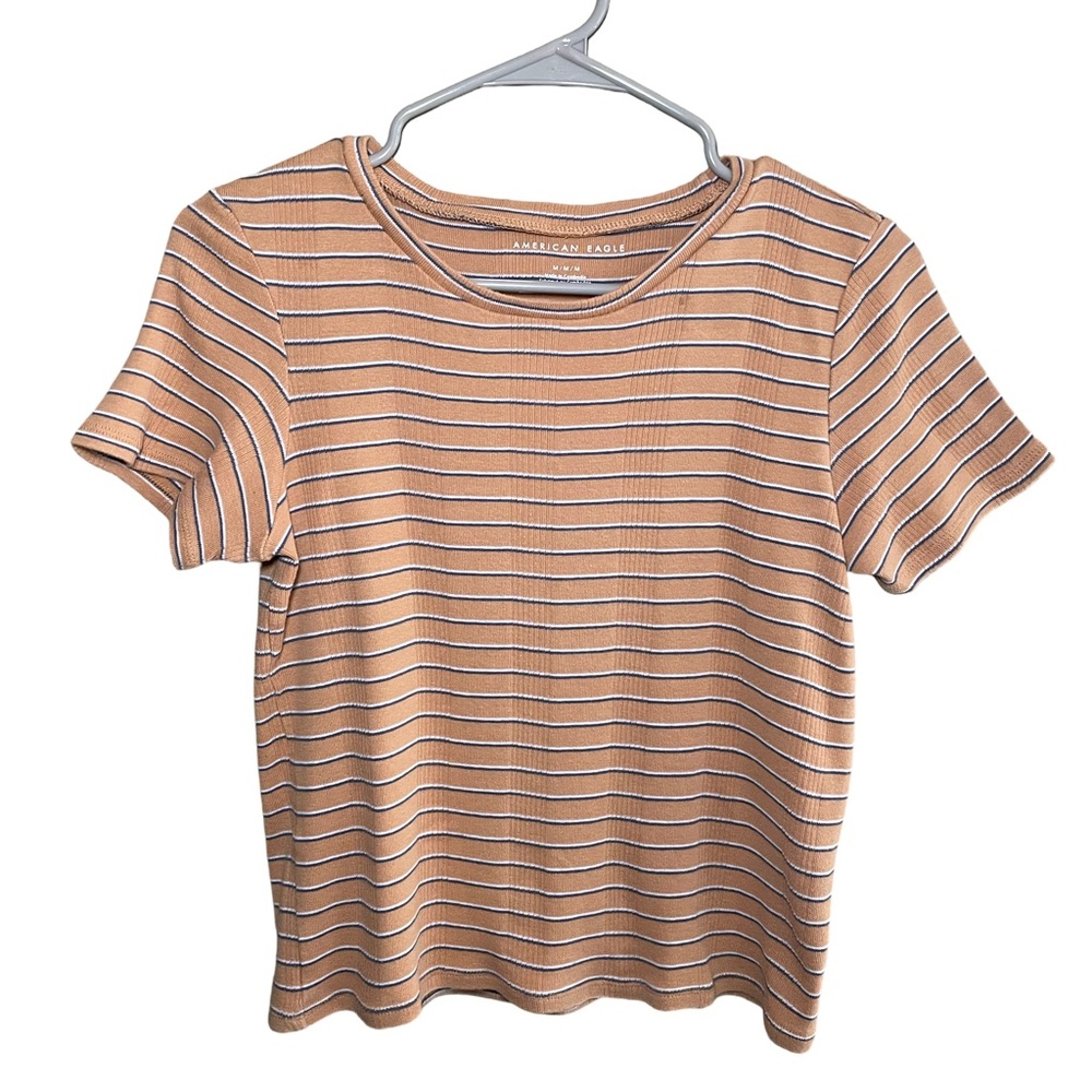American Eagle Striped T-Shirt